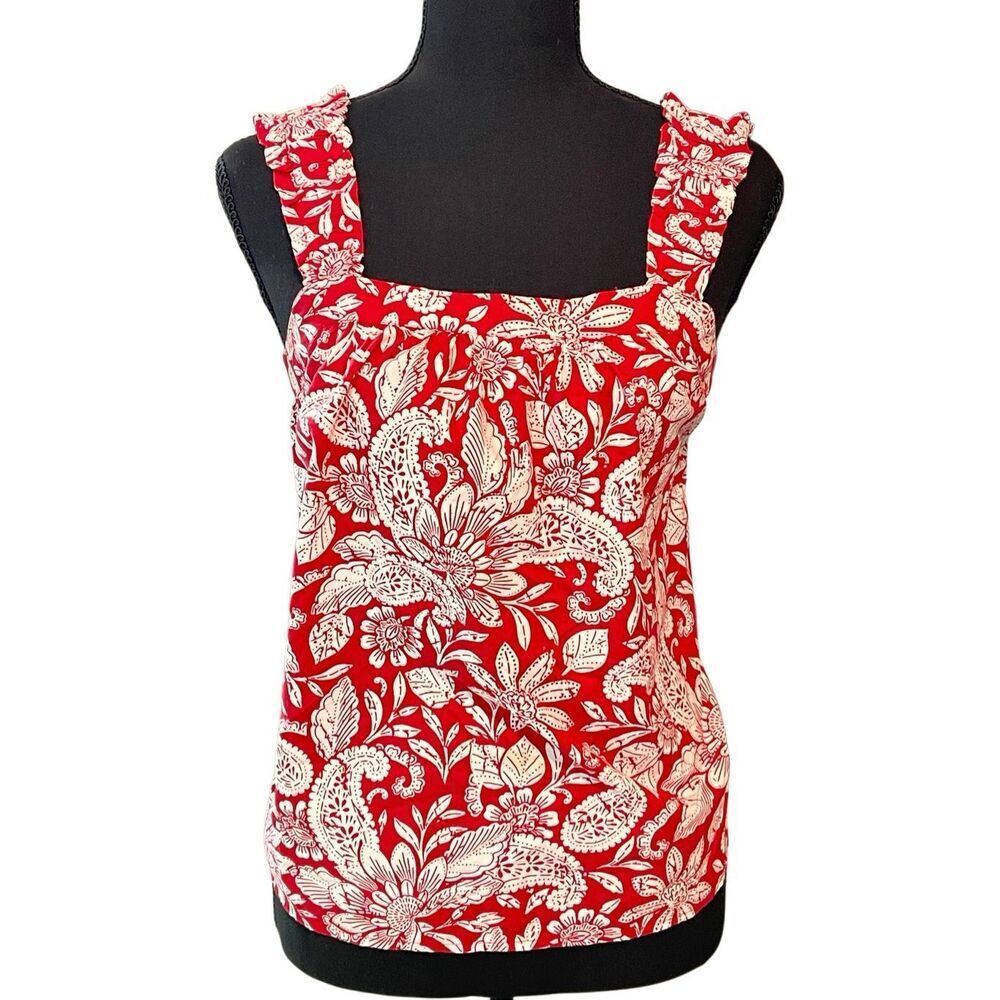 Loft Women’s Flowered Halter Tank Top